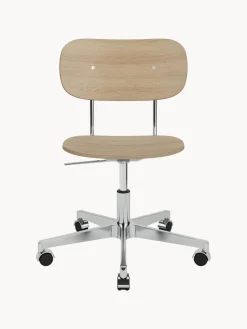 Silla de escritorio de madera Co, altura regulable