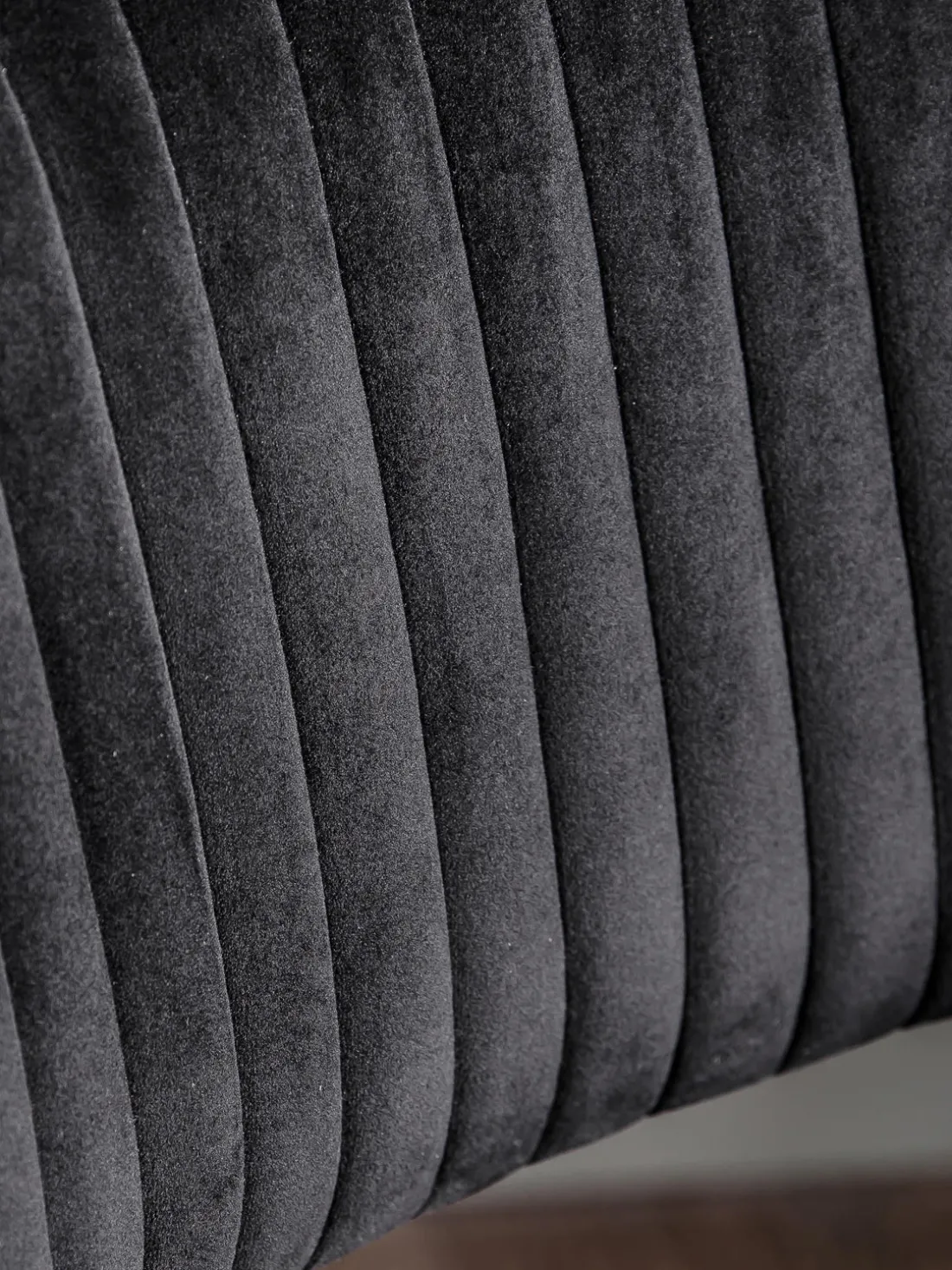 Silla de escritorio de terciopelo regulable en altura Murray