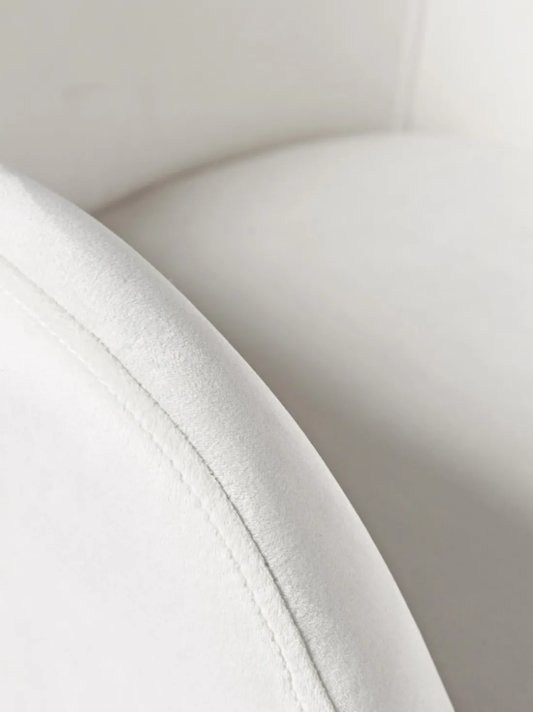 Silla de escritorio de terciopelo Lucie