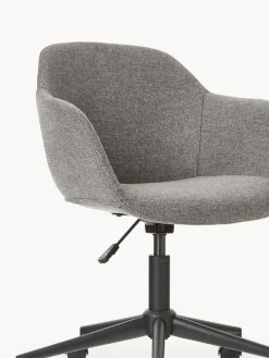 Silla de escritorio tapizada con asiento estrecho Fiji