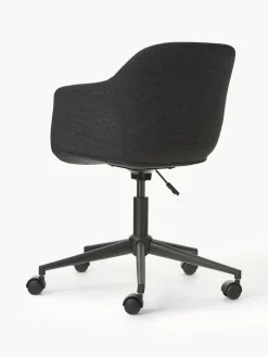 Silla de escritorio tapizada con asiento estrecho Fiji