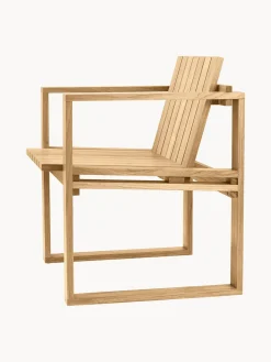 Silla de jardín de madera de teca BK11