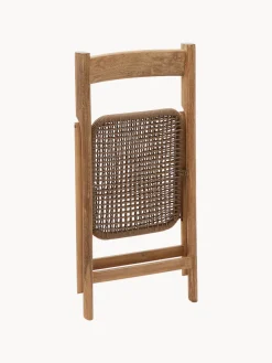 Silla de jardín plegable de madera de acacia Dandara