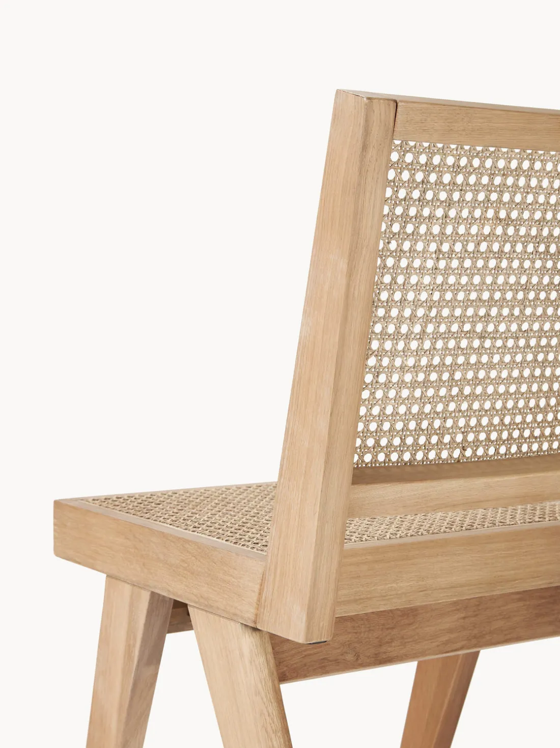 Silla de madera con tejido vienés Sissi
