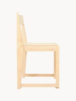 Silla de madera de abedul 01