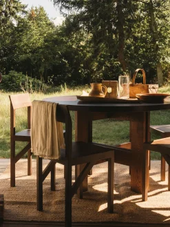 Silla de madera de fresno Bracket