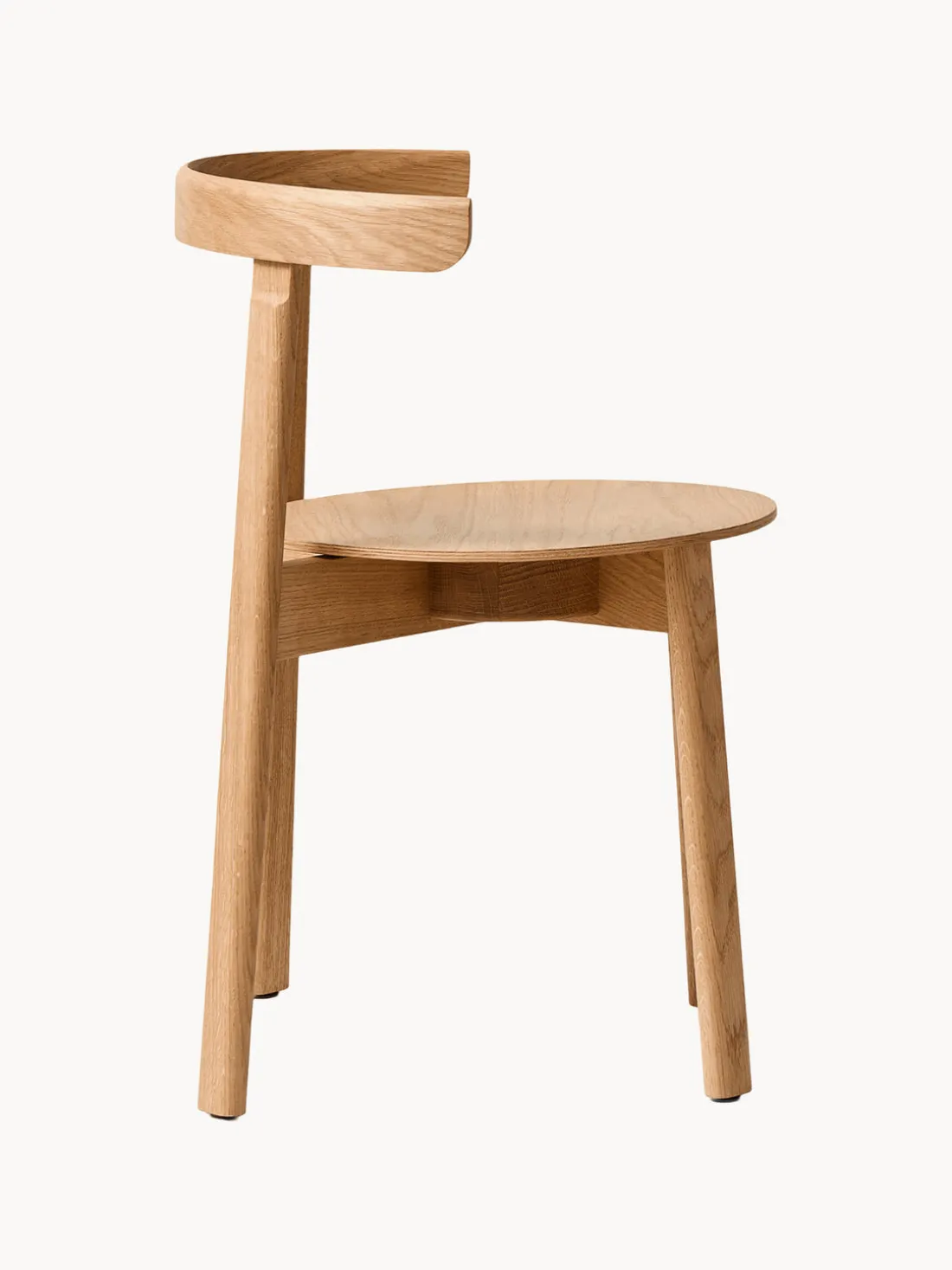 Silla de madera Lunar