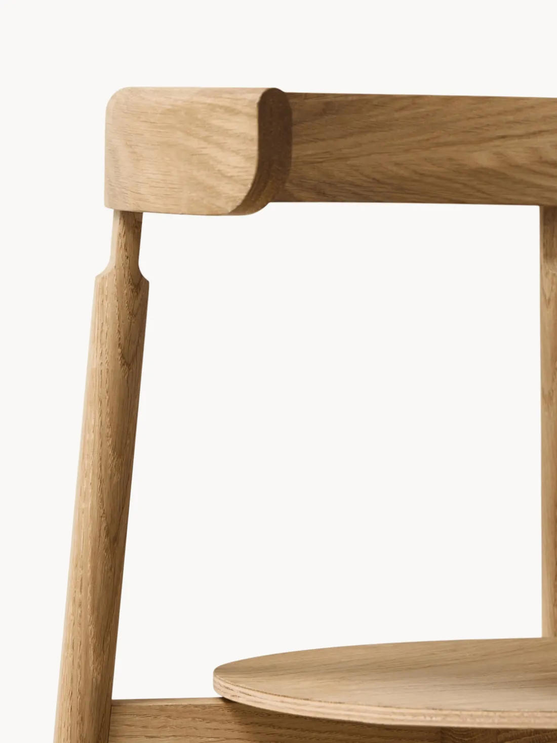 Silla de madera Lunar