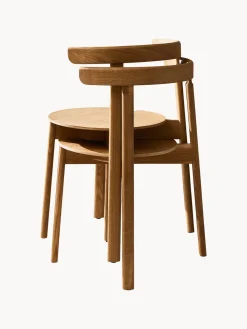 Silla de madera Lunar