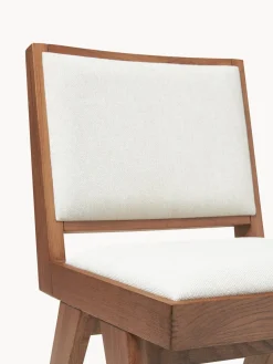 Silla de madera tapizada Sissi