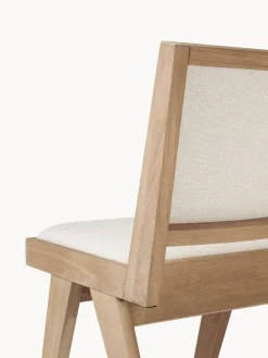 Silla de madera tapizada Sissi