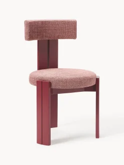 Silla de madera tapizada Katya