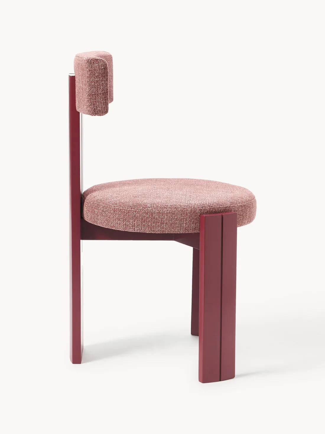 Silla de madera tapizada Katya