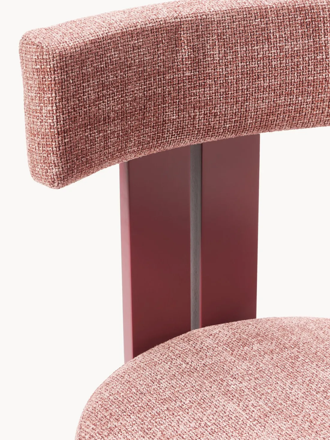 Silla de madera tapizada Katya