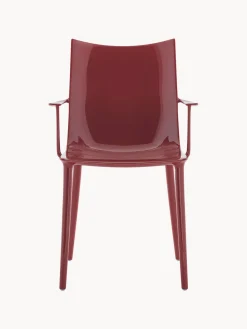 Silla de plástico con reposabrazos H.H.H.