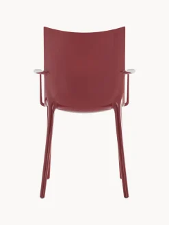 Silla de plástico con reposabrazos H.H.H.