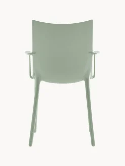 Silla de plástico con reposabrazos H.H.H.