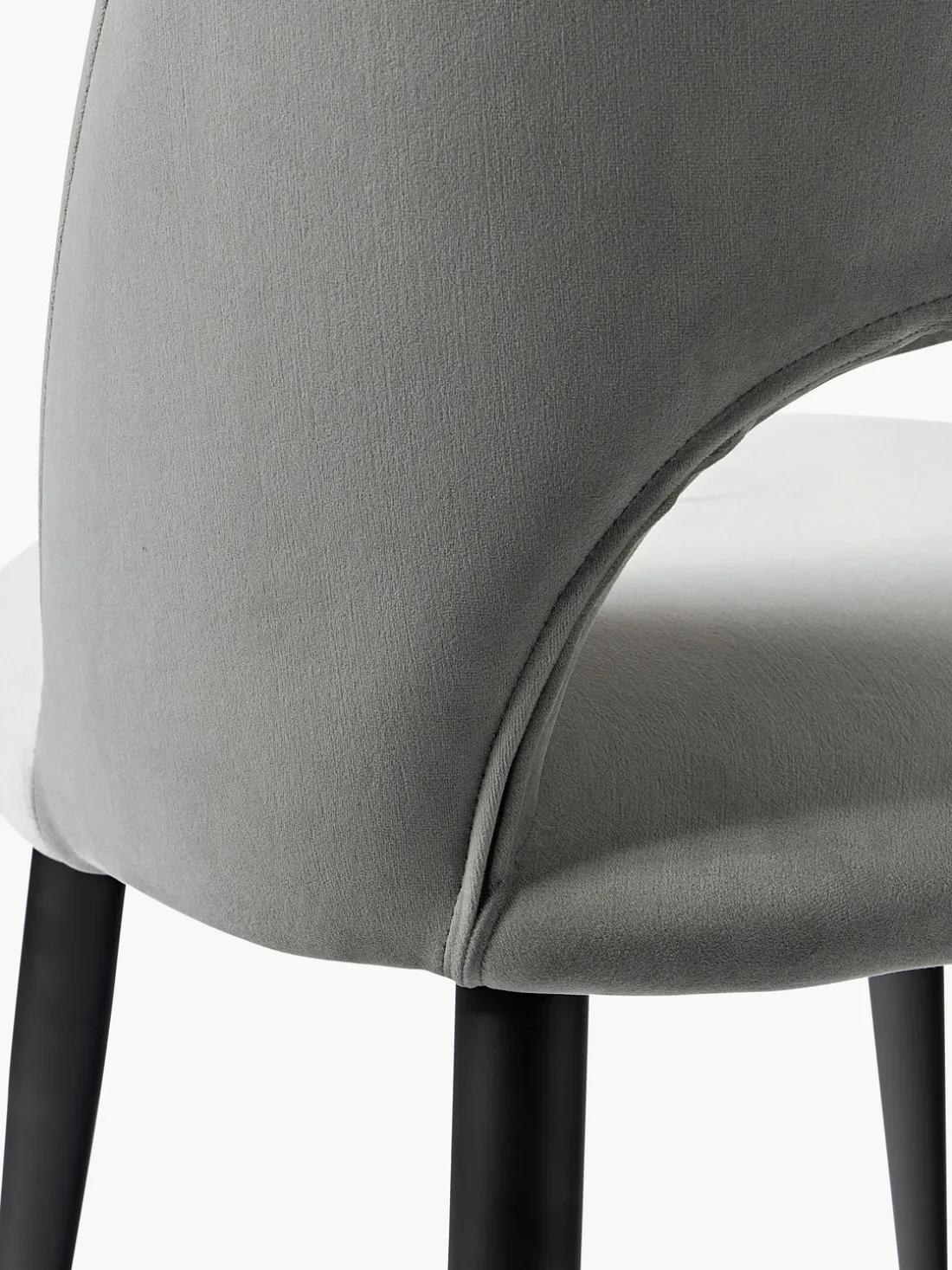 Silla de terciopelo Rachel