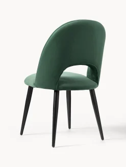 Silla de terciopelo Rachel