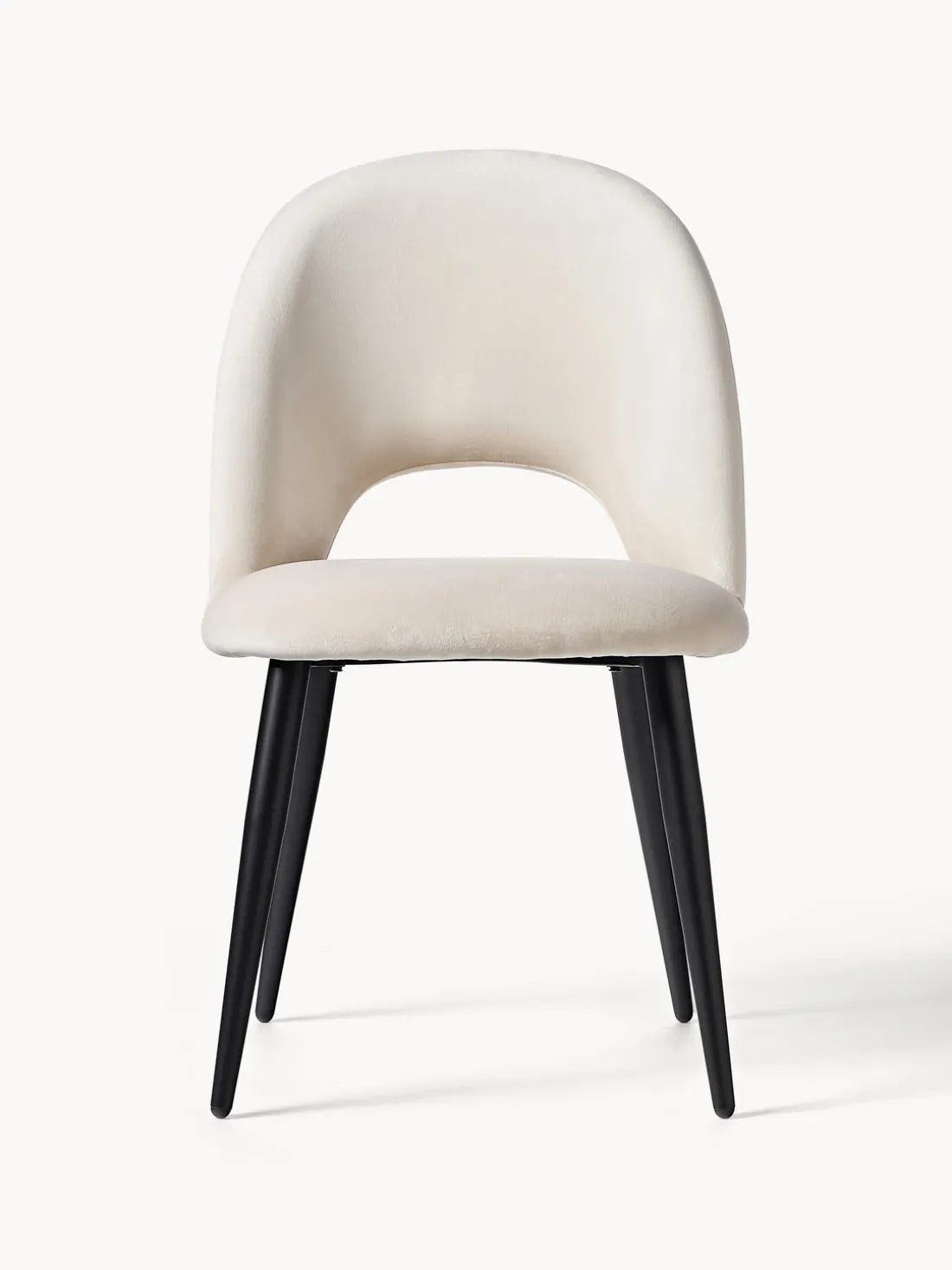 Silla de terciopelo Rachel