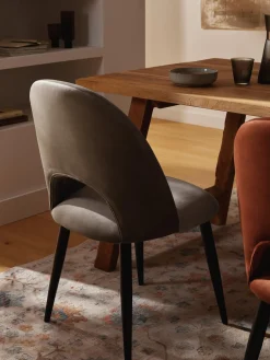 Silla de terciopelo Rachel