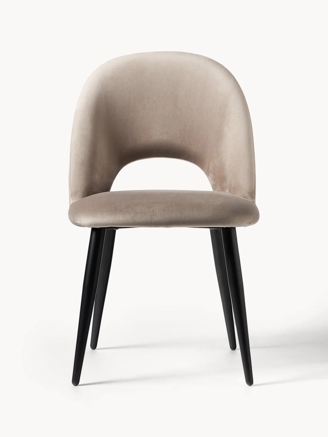 Silla de terciopelo Rachel