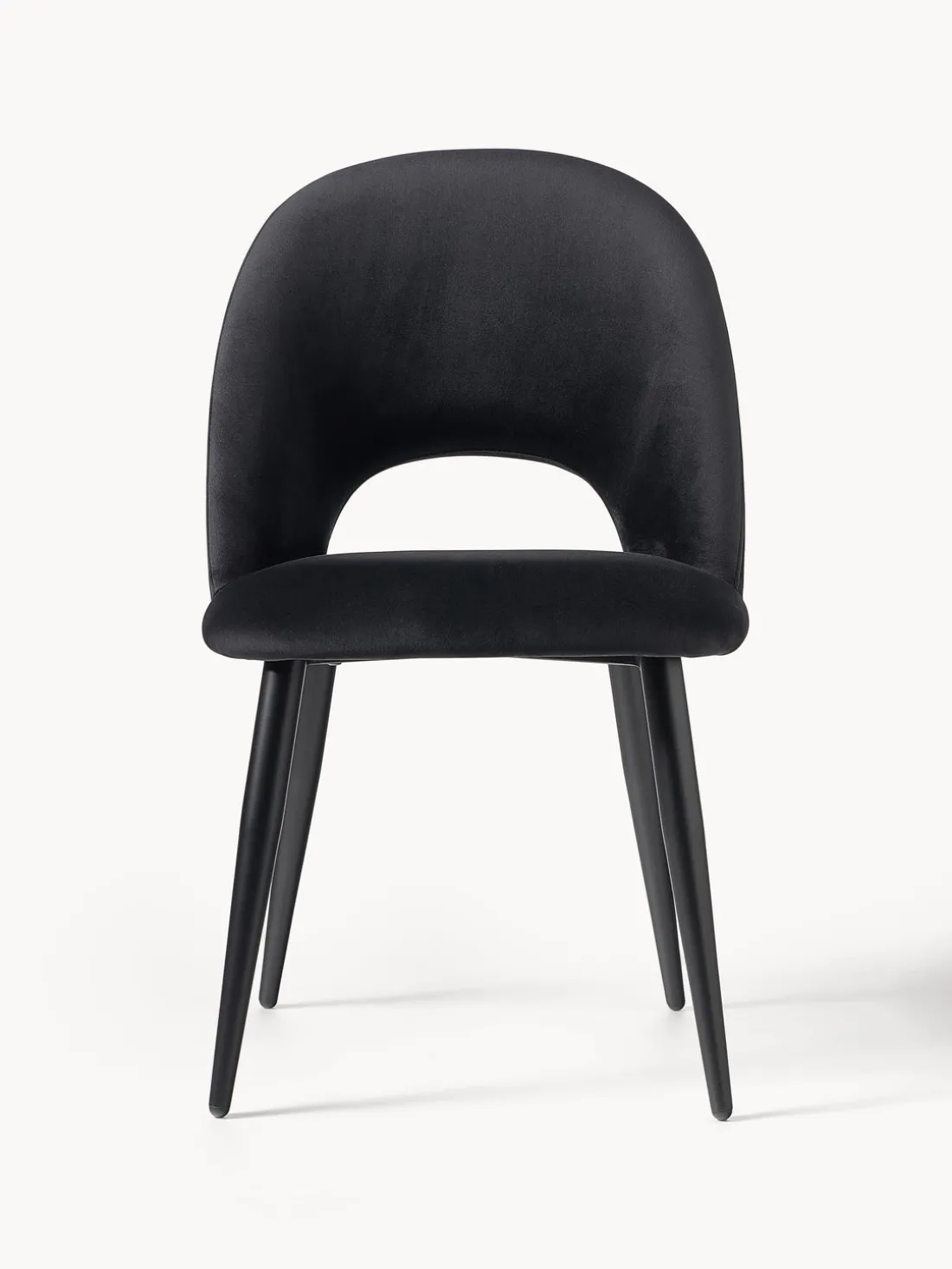 Silla de terciopelo Rachel