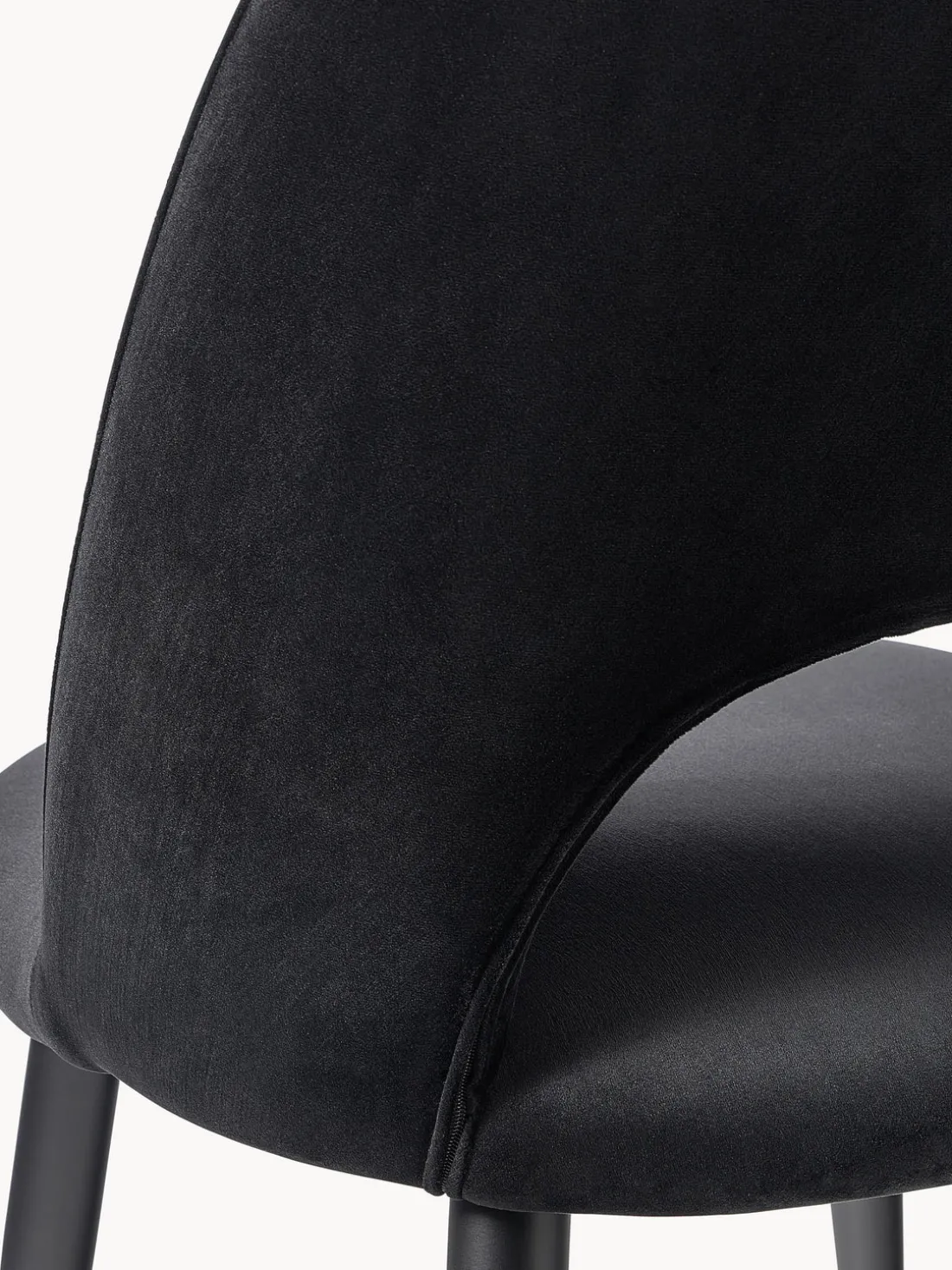 Silla de terciopelo Rachel