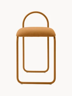 Silla en tejido bouclé Angui