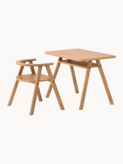 Silla infantil de madera de roble Growing Green