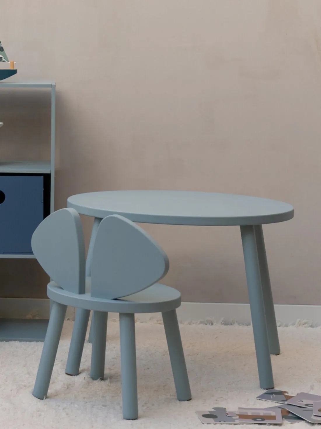 Silla infantil de madera Mouse