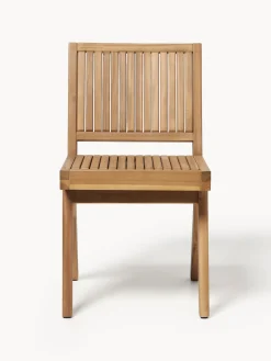 Silla para exterior de madera de acacia Sissi
