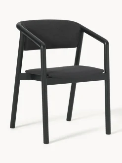 Silla tapizada con reposabrazos Gali