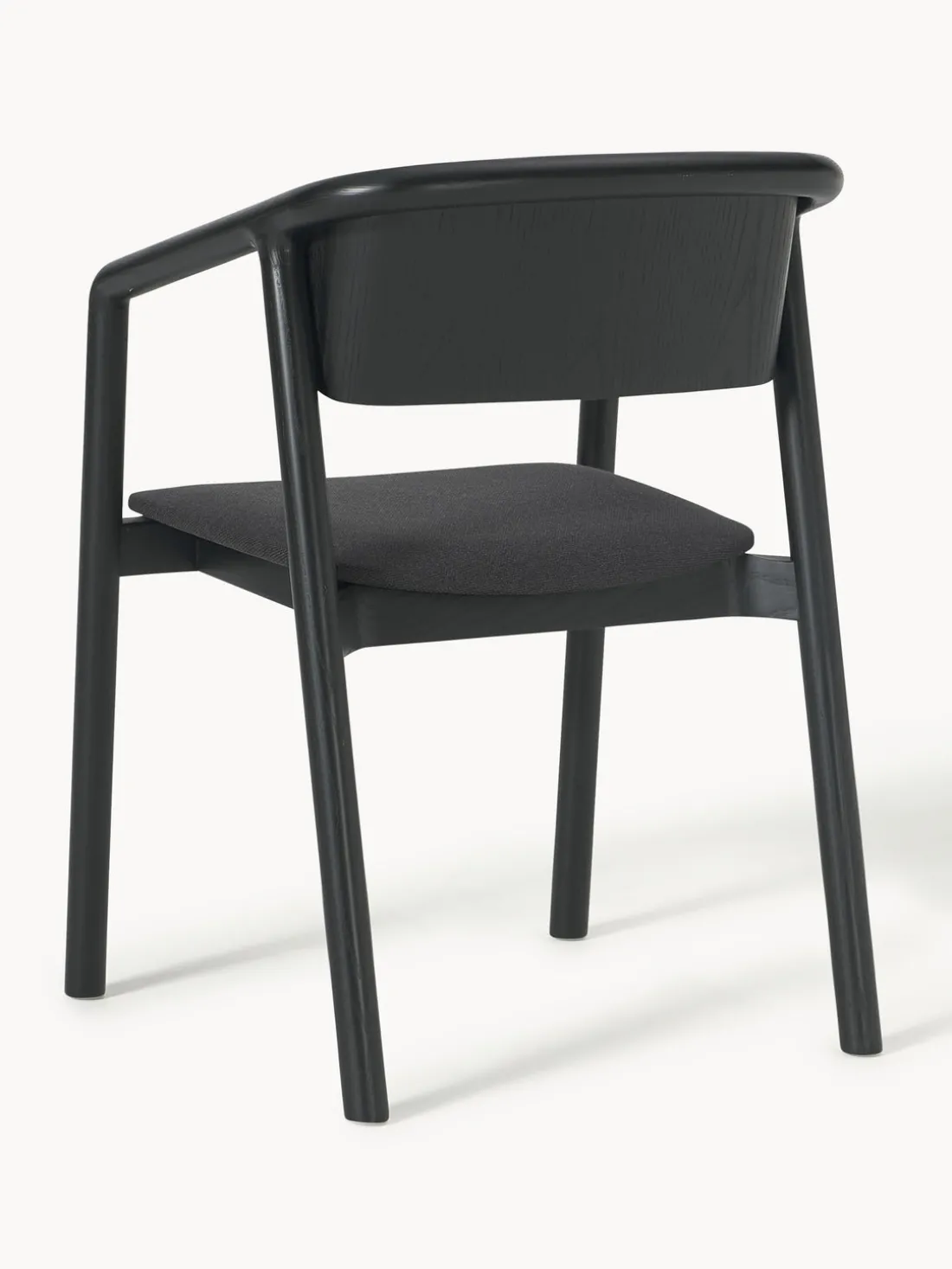 Silla tapizada con reposabrazos Gali