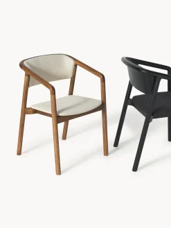 Silla tapizada con reposabrazos Gali