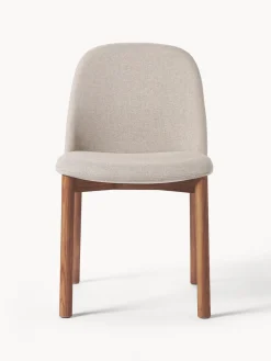 Silla tapizada de madera de fresno Julie