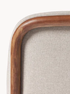 Silla tapizada de madera de fresno Julie