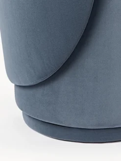 Silla tapizada en terciopelo Zeyno