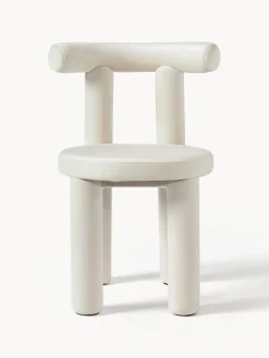 Silla tapizada en terciopelo Calan