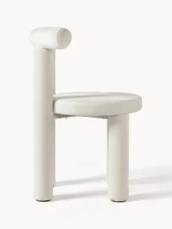 Silla tapizada en terciopelo Calan