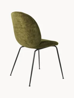 Silla tapizada en terciopelo Beetle