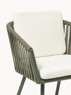 Sillas con reposabrazos de jardín Malo, 2 uds.