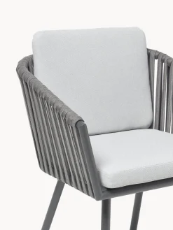 Sillas con reposabrazos de jardín Malo, 2 uds.