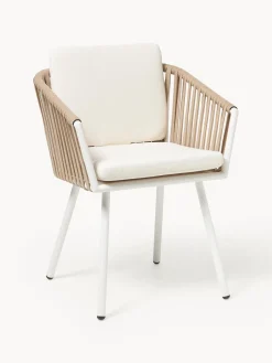 Sillas con reposabrazos de jardín Malo, 2 uds.