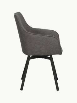 Sillas con reposabrazos giratorias Alison, 2 uds.