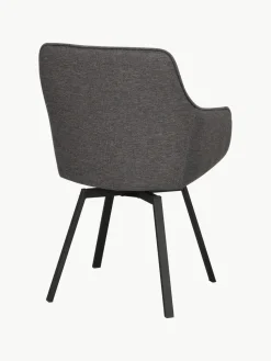 Sillas con reposabrazos giratorias Alison, 2 uds.