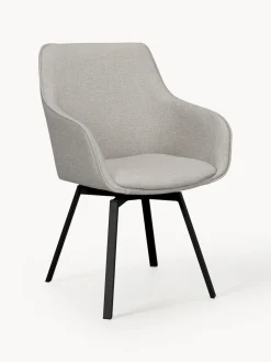 Sillas con reposabrazos giratorias Alison, 2 uds.