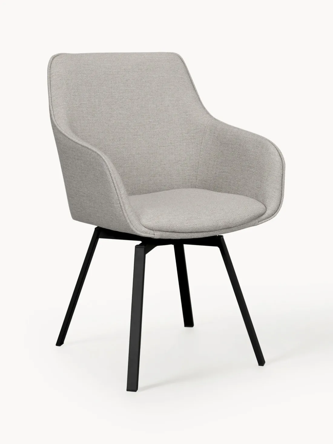 Sillas con reposabrazos giratorias Alison, 2 uds.