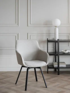 Sillas con reposabrazos giratorias Alison, 2 uds.