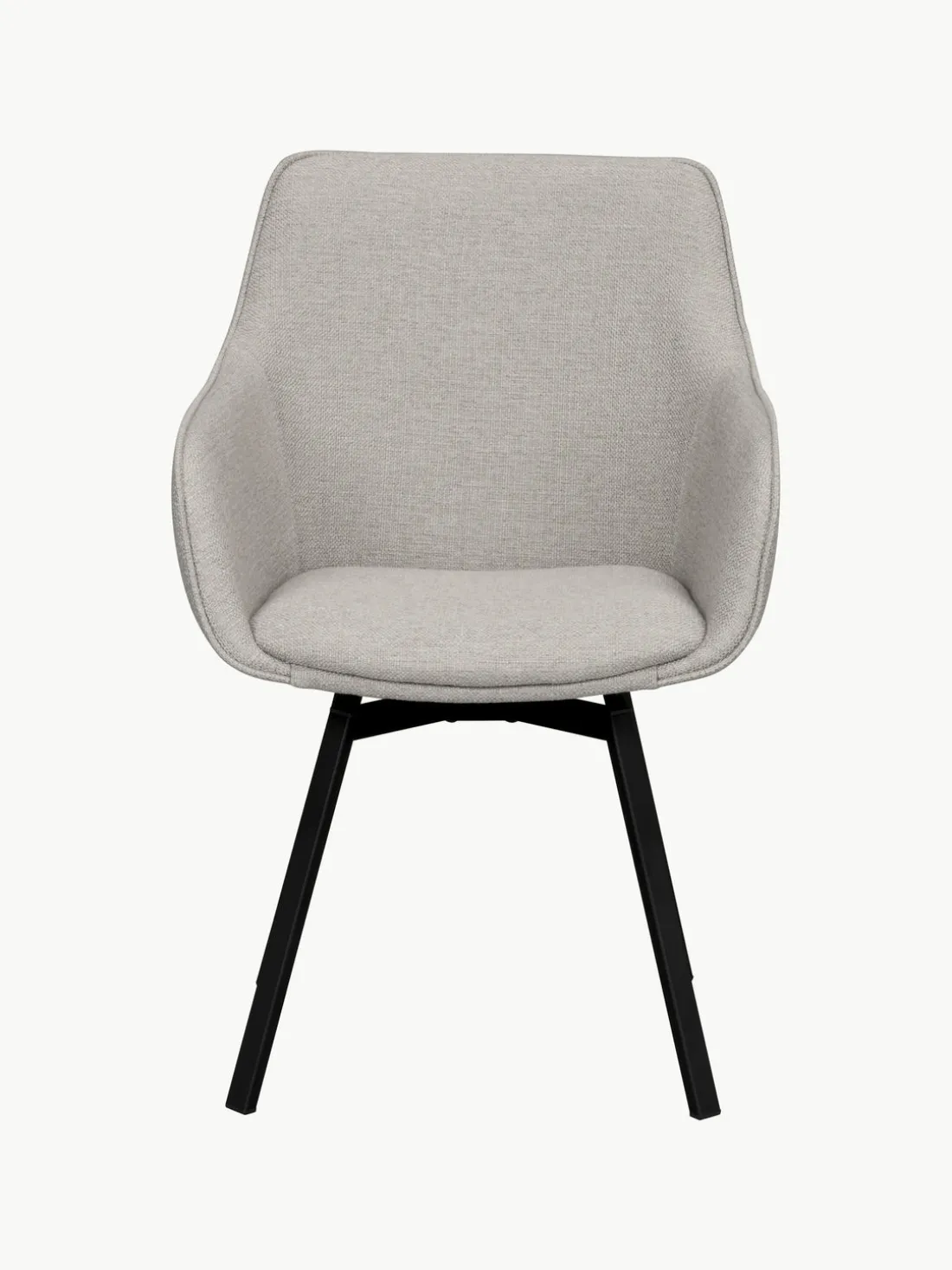 Sillas con reposabrazos giratorias Alison, 2 uds.